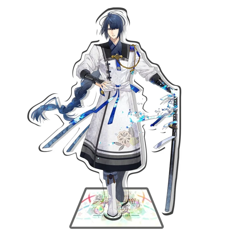 Game Olympia Soiree Anime Acrylic Stand Model Figure Cosplay Plate Holder Topper Birthday Fans Christmas Desk Decor Plate Gift - view 5