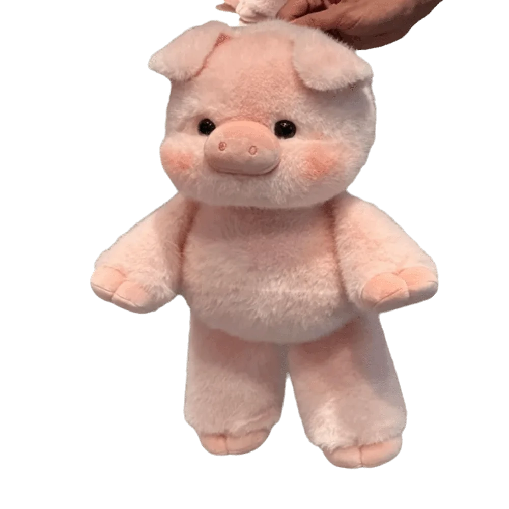 Creative Gift Soft Pig Stuffed Animal Plush Pillow Cute Emotional Support Plush Toy 17.7inch Stuffed Toys