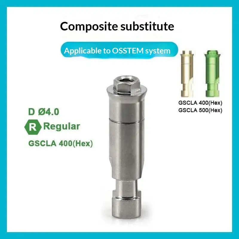 Dental Implant Composite Multi Unit Analog Compatible With Osstem System