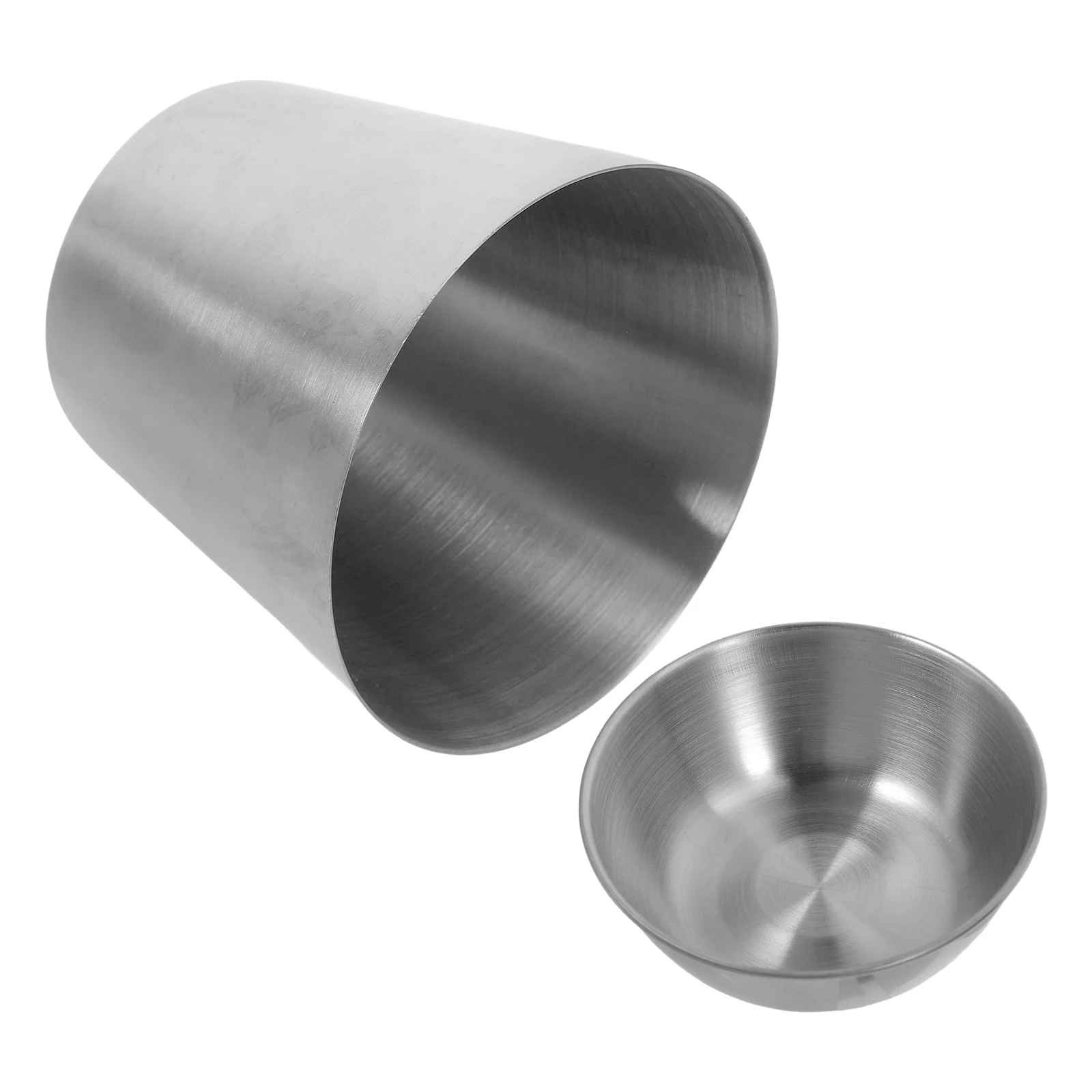 

1Set Stainless Steel Seasoning Bowls Multipurpose Ramekins for French Fries Snacks Salad Dipping Sauce Cups Round Sauce Dishes