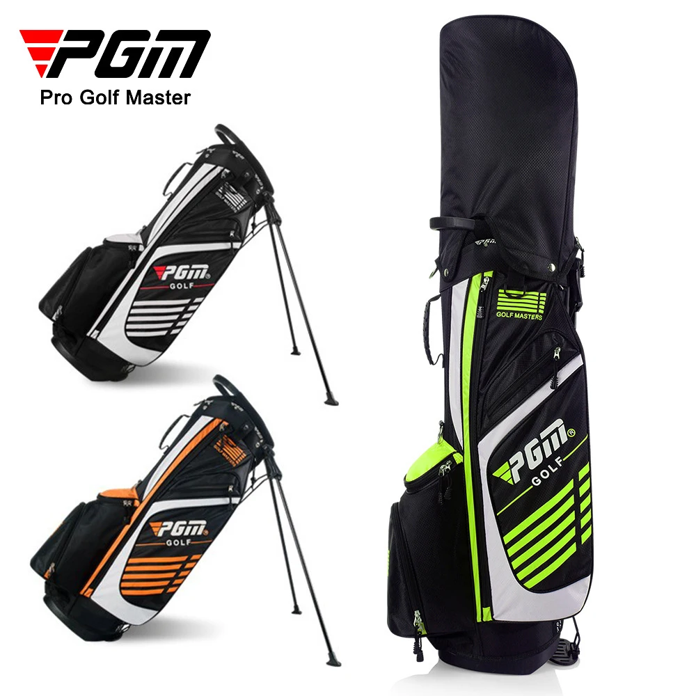 PGM Golf Bag Portable Golf Bracket Bag Double Shoulder Strap Golf Club Bag Large Capacity 14 Port Gun Bag Nylon Waterproof