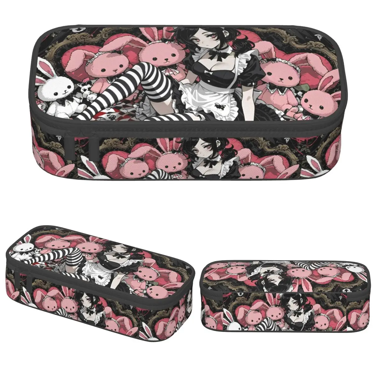 

The Coffin Of Andy And Leyley Pencil Case Game Ashley Pencil Pouch Pen Box Makeup Bags Office Zipper Stationery