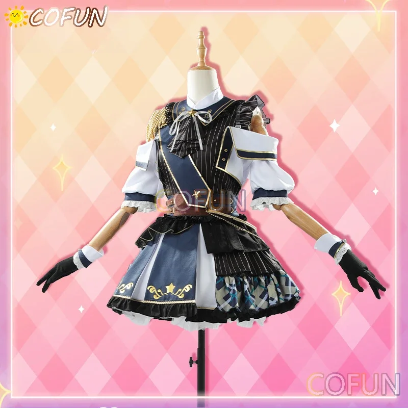 COFUN OSHI NO KO X The Idolm@Ster Shiny Color Linkage Clothing Arima Kana Cosplay Costume Halloween Outfits Women Dress