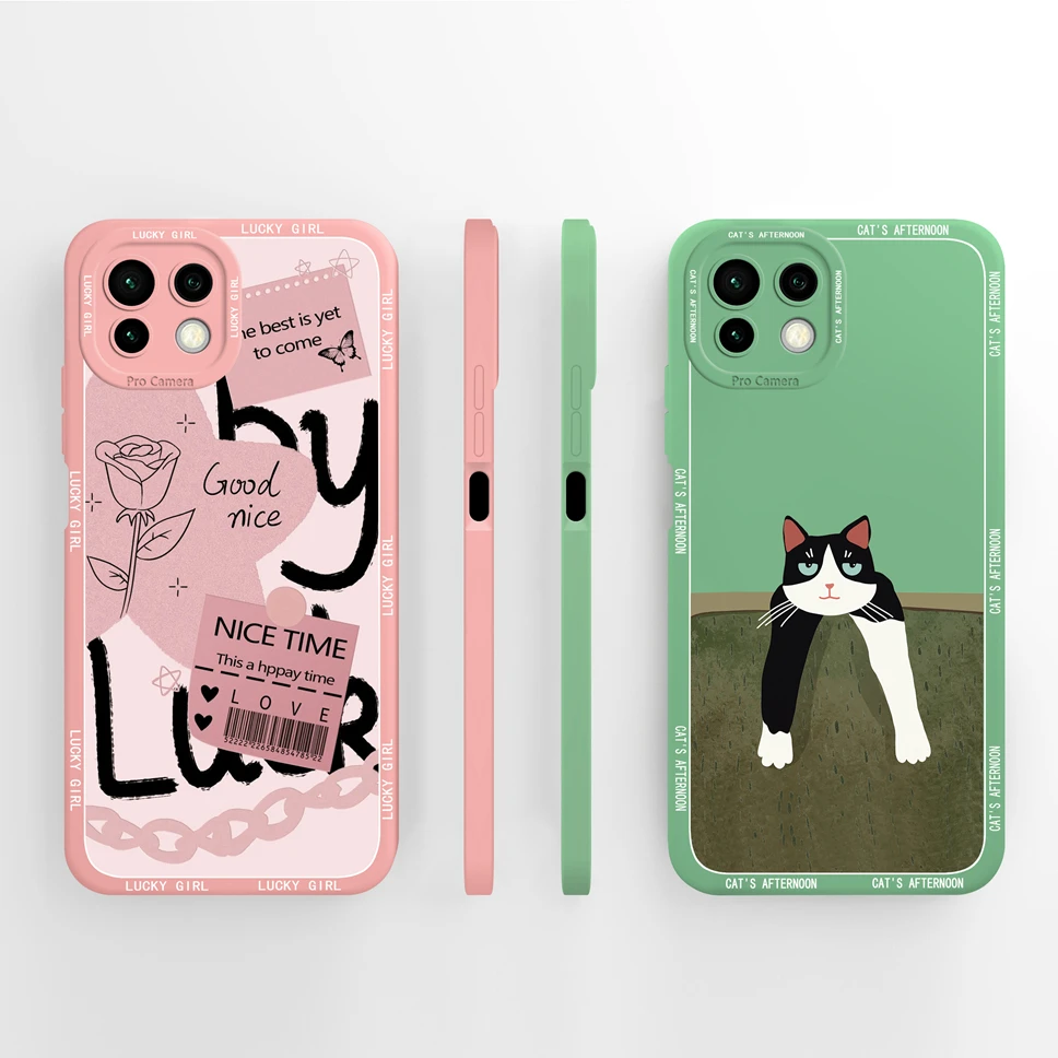 Case For Xiaomi 11 Lite 5G NE Youth Edition Popular Astronaut Smooth Liquid Cover For Xiaomi11 Lite5GNE 11Youth Edition Fundas