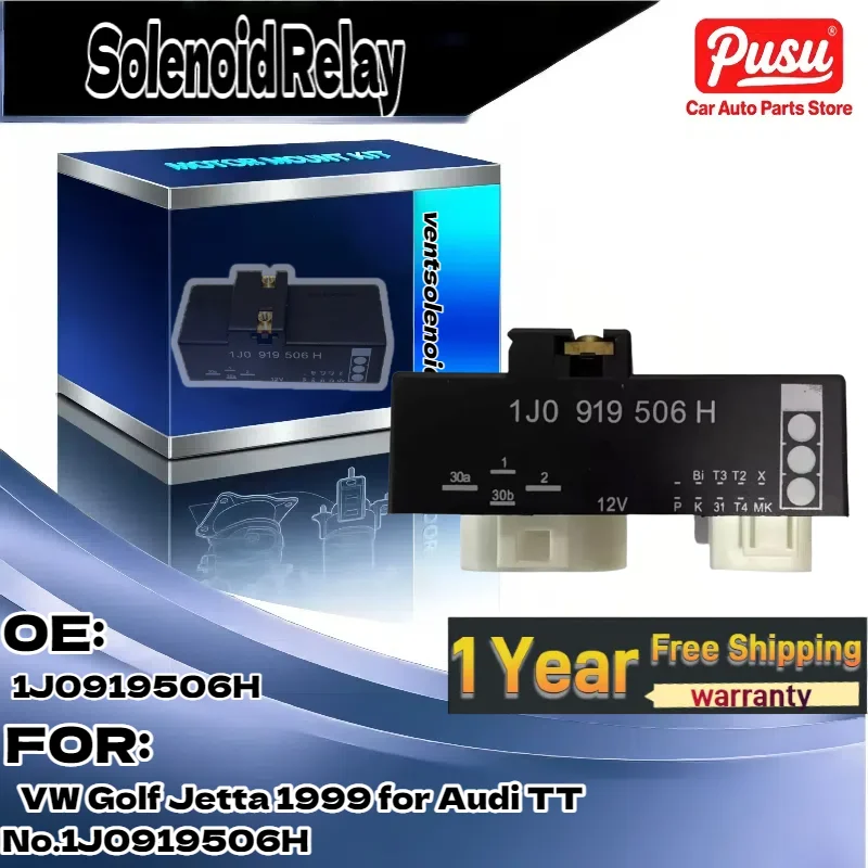 

For VW Golf/Jetta 1999 & For Audi TT | Car Radiator Fan Control Module | 1J0919506H
