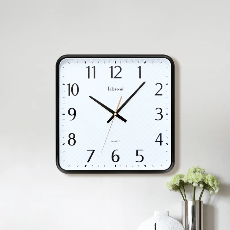 Hanging Decoration Wall Clock Fitment Bedroom Home Decor Living Room Study Wall Clock Luxury Minimalism Reloj De Pared Sala