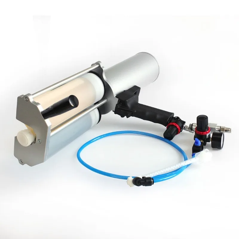 

Small spray gun Thermal insulation glue gun Handheld two-component pneumatic spraying glue gun