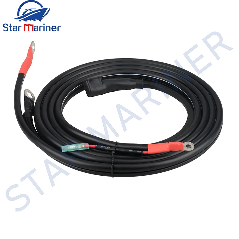 6R3-82105 6R3-82105-0 Battery Cable for yamaha outboard motor Cable length: 3.4m 6R3-82105 boat motor 115-300HP boat motor