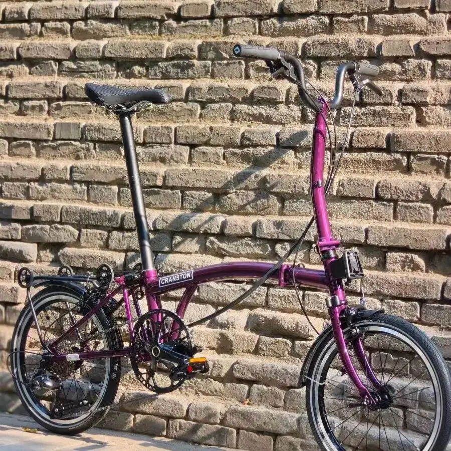 كرانستون جديد R9MAX 16 بوصة دراجة 9 سرعات قابلة للطي دراجة الكربون الصلب ثلاثي أضعاف الإطار 53T CNC كرانسيت 349 عجلة رجل الدراجة للكبار