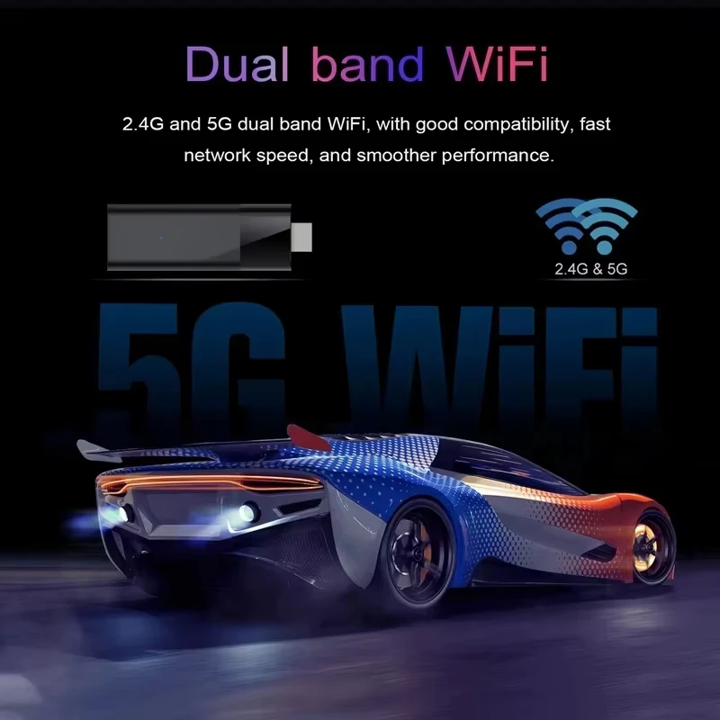 Q12 Ultra HD 8K Android TV H313 رباعي النواة 2.4/5G Dual Wifi Bluetooth 5.4 8GB RAM 128GB ROM صوت عن بعد Android 14.0 TV Stick Box