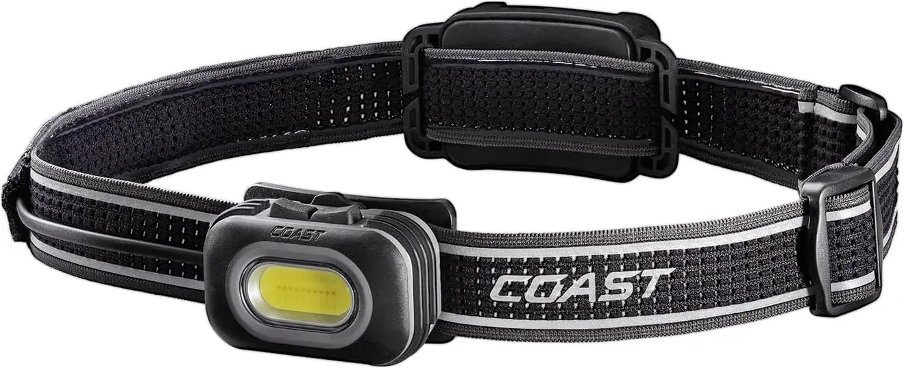 RL10R 750 Lumen Rechargeable LED Headlamp with Variable Light Control and Rear Safety Signal