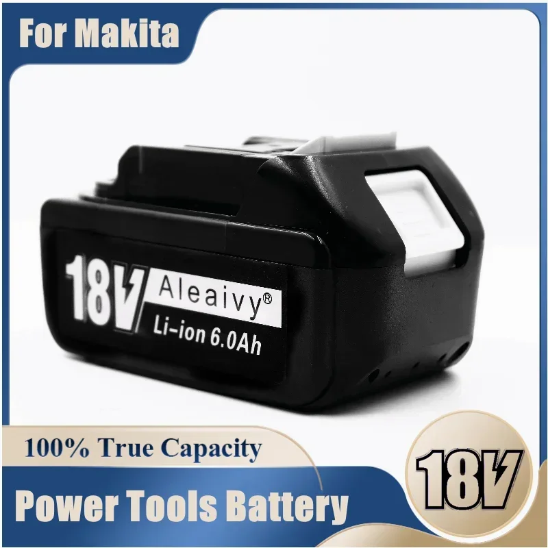 

18V 6.0Ah Rechargeable Li-ion Battery for Makita power tool 18V Batteries BL1840 BL1850 BL1830 BL1860B LXT for Makita Charger