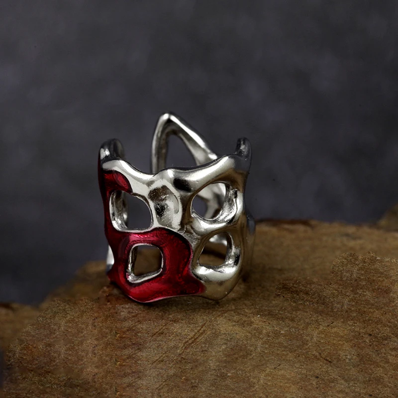 

Мятный Мамбо, нишевый дизайн, неправильная поверхность, гелевая текстура, стерлинговое серебро S925, непирсистые зажимы для ушей