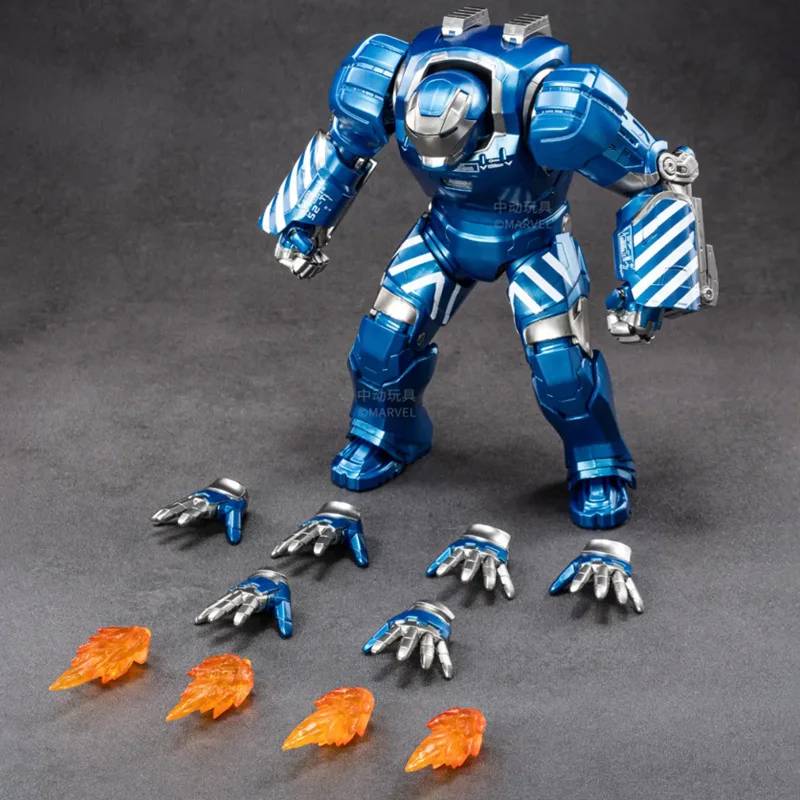 マーベル アイアンマン MK38 アクションフィギュア 1/10 アイアンマン アニメ フィギュア マーク38 可動関節 ドール スタチュー GK モデル オーナメント ギフト おもちゃ