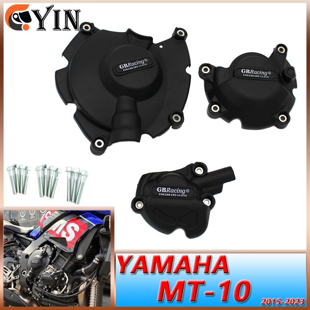 

Для Yamaha MT10 2015-2023 MT-10 2015 2016 2017 2018 2019 2020 2021 2022 аксессуары для мотоциклов Защита крышки двигателя