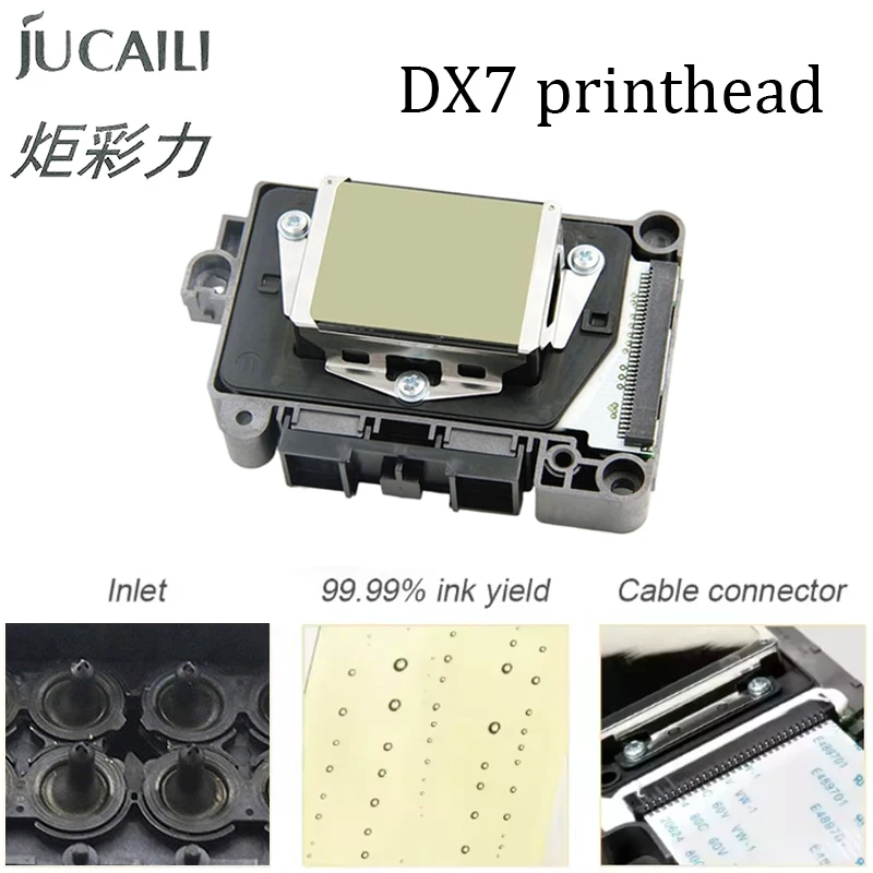 

JUCAILI DX7 Print Head Unlocked/First/Second Locked Printhead for DX7 F189010030 for Allwin Xenons Eco Solvent Printer