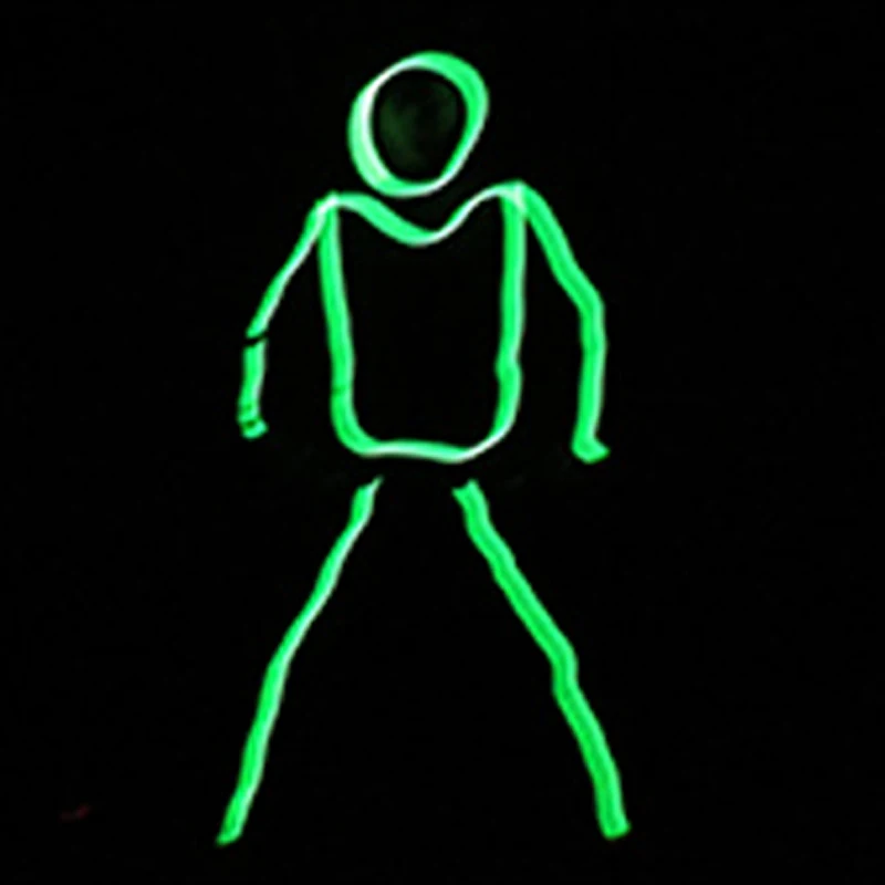 

EL имитация танцевальной одежды, ночное шоу, флуоресцентный костюм, принадлежности, электронное танцевальное представление, сделай сам, косплей, клуб, сценический реквизит