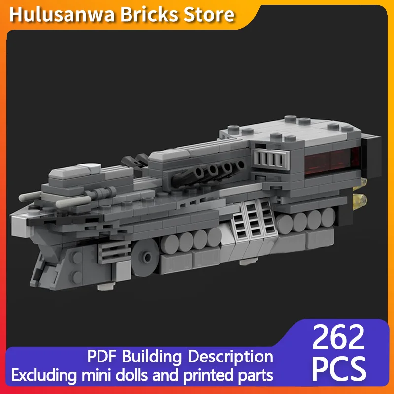 

Popular Game Model MOC Building Bricks Space Combat Spaceship Modular Technology Gifts Holiday Assemble Children Toys Suit
