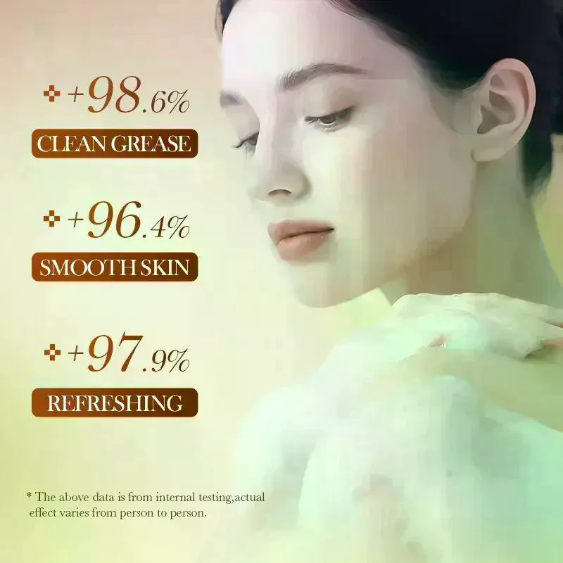 SADOER Persimmon Cleansing Soap Aromatherapy Deep Cleansing Handmade Soap Luxurious Natural Exfoliating Soap
