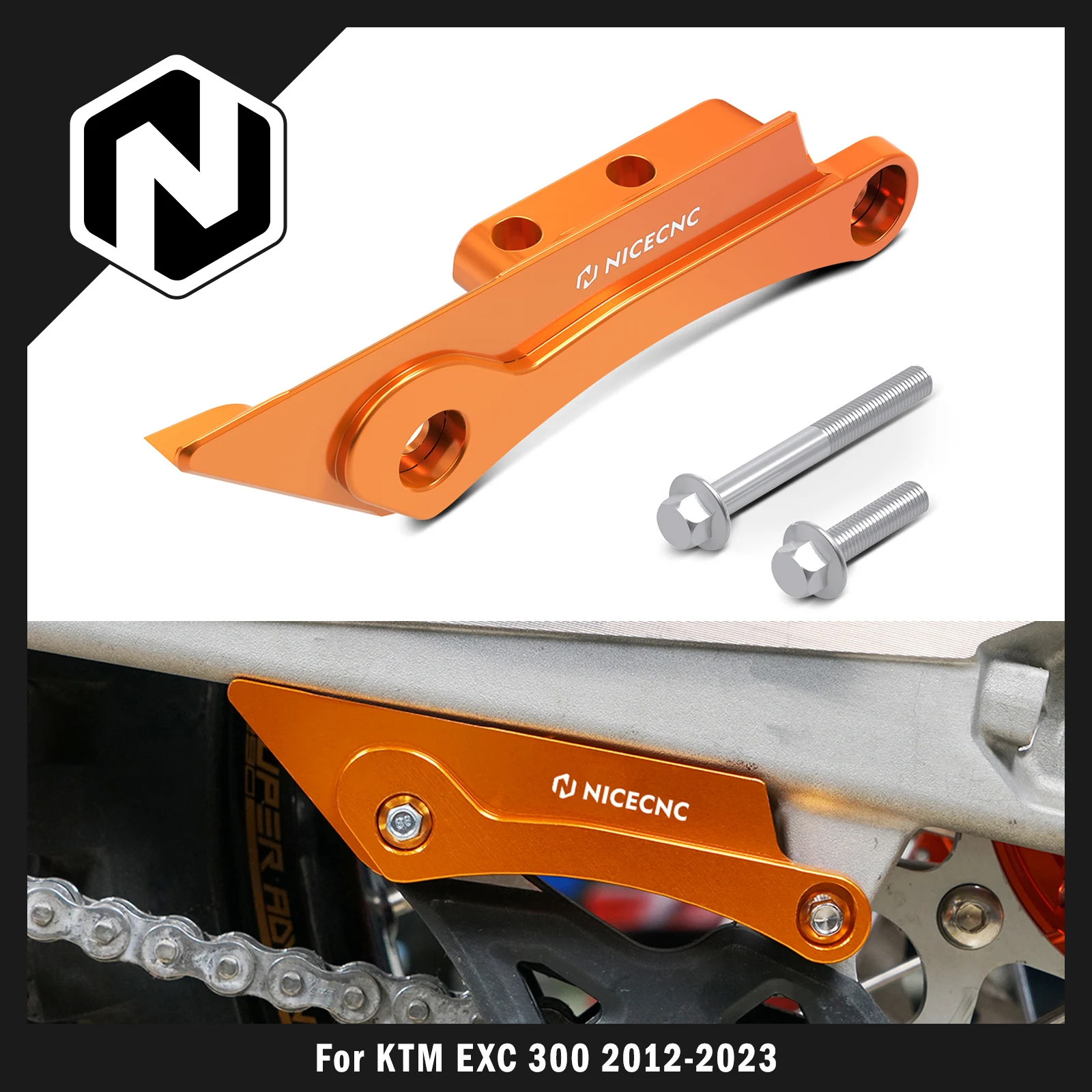 

For KTM EXC 300 EXC 250 EXCF 350 EXC 450 XCW 300 TPI Six Days 2012-2023 SX 125 SXF 250 SXF 450 XC XCF 2012-2022 Swingarm Guard