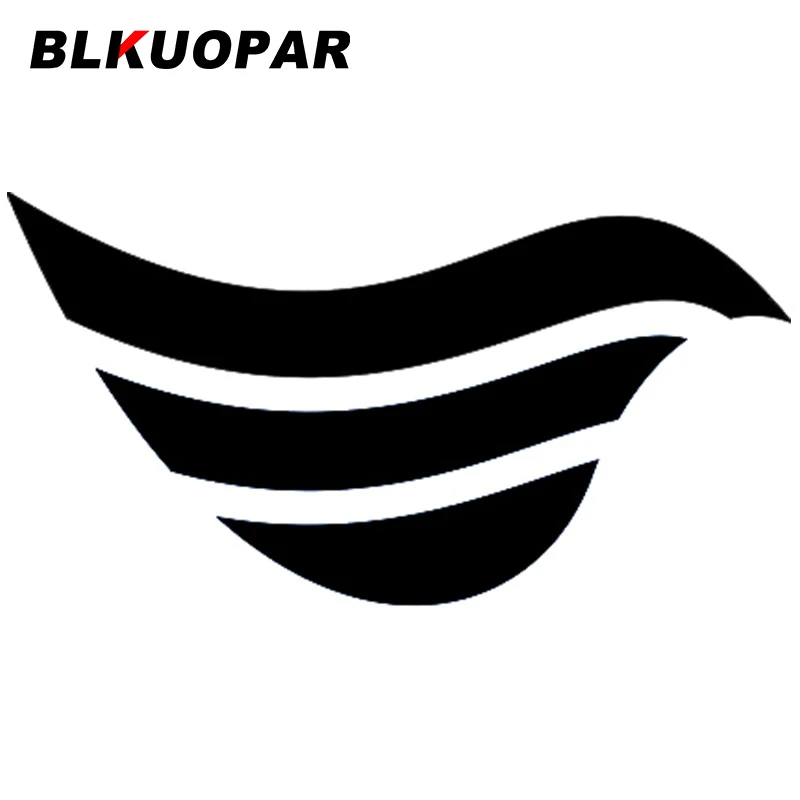 BLKUOPAR pour icône associée à l'aile autocollants de voiture personnalité Occlusion Scratch protection solaire décalcomanies étanche moto voiture accessoires