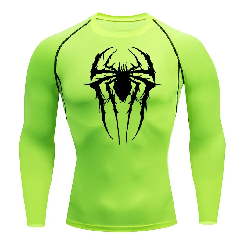Men's Compression Long-Sleeve T-Shirt Quick-Dry Gym Training Sportswear view 5