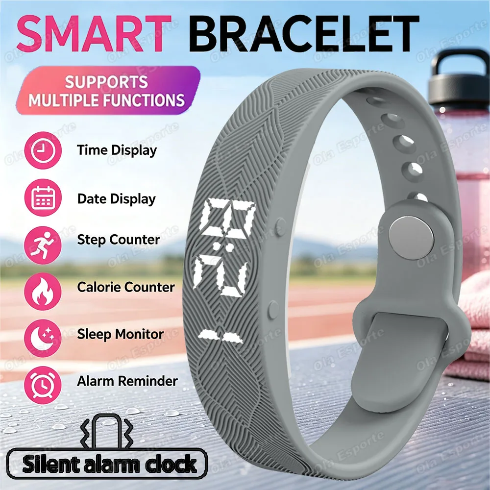 LED Digital Smart Watch with Waterproof Features