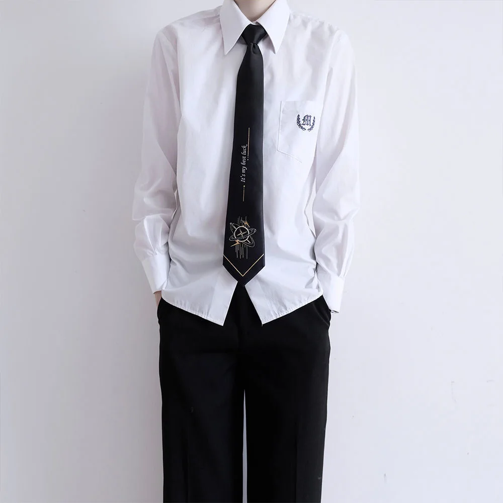 อะนิเมะโจรสลัดผูก JK Uniform อุปกรณ์เสริมคอสเพลย์ Harajuku ผู้ชายผู้หญิงคริสต์มาสของขวัญฮาโลวีนเครื่องแต่งกาย Prop