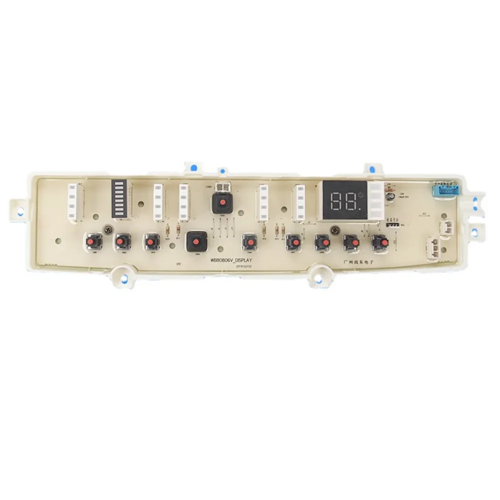 Placa de controle para máquina de lavar Whirlpool, Display PCB, peças lavadoras, WB70806V, WB80806V, WB75806V, Novo