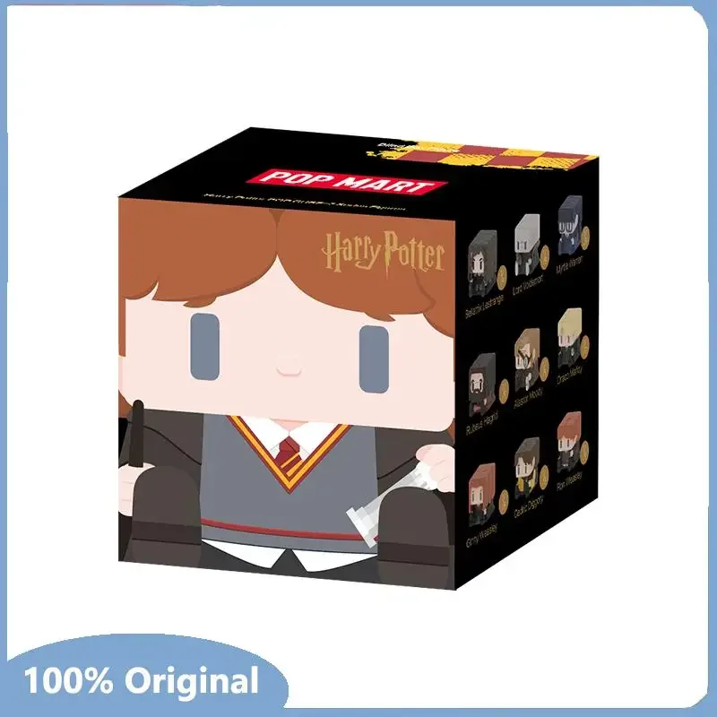 البوب مارت هاري بوتر البوب CUBE-2 سلسلة صندوق أعمى صندوق غامض تخمين حقيبة اللعب دمية لطيف أنيمي الشكل سطح المكتب الحلي جمع