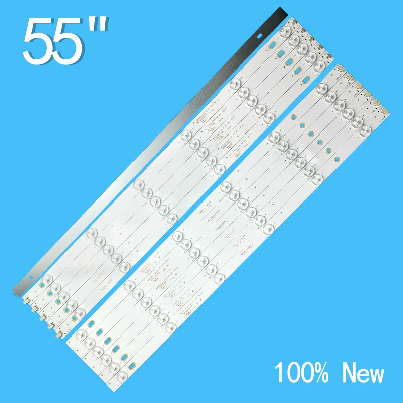 LED backlight strip For F55D8000K STV-LC55T560FL MX55D12R/L-ZC14F-01 MX55D12R 55MH303ANTS LED55G10 LED55G300 HV550FHB