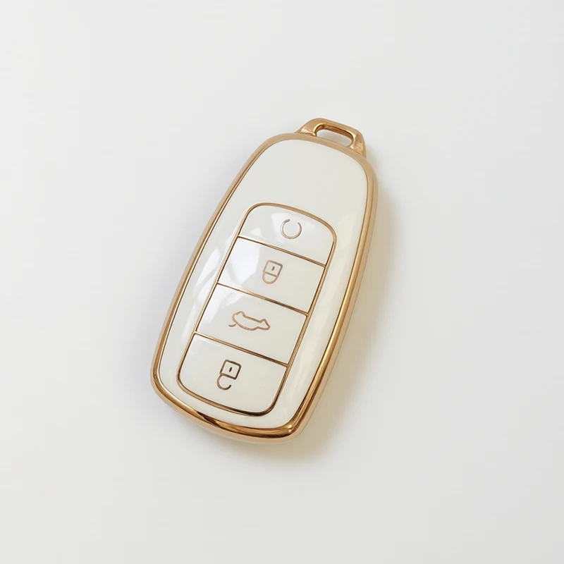 TPU Autoschlüsselhülle für Chery Jaecoo J8 J7 8 7 Omoda 9 5 C5 Tiggo 8 Pro Tiggo 7 Pro Max Schlüsselanhänger Vollschutz Halter Zubehör – Detail 7