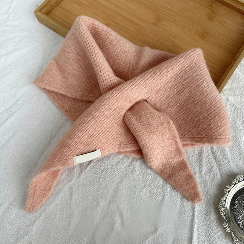 Shawl Scarf Casual Scarf Neckerchief Warm Scarf False Collar Scarf Warm Winter Cycling Windproof Detachable Wrap image 3