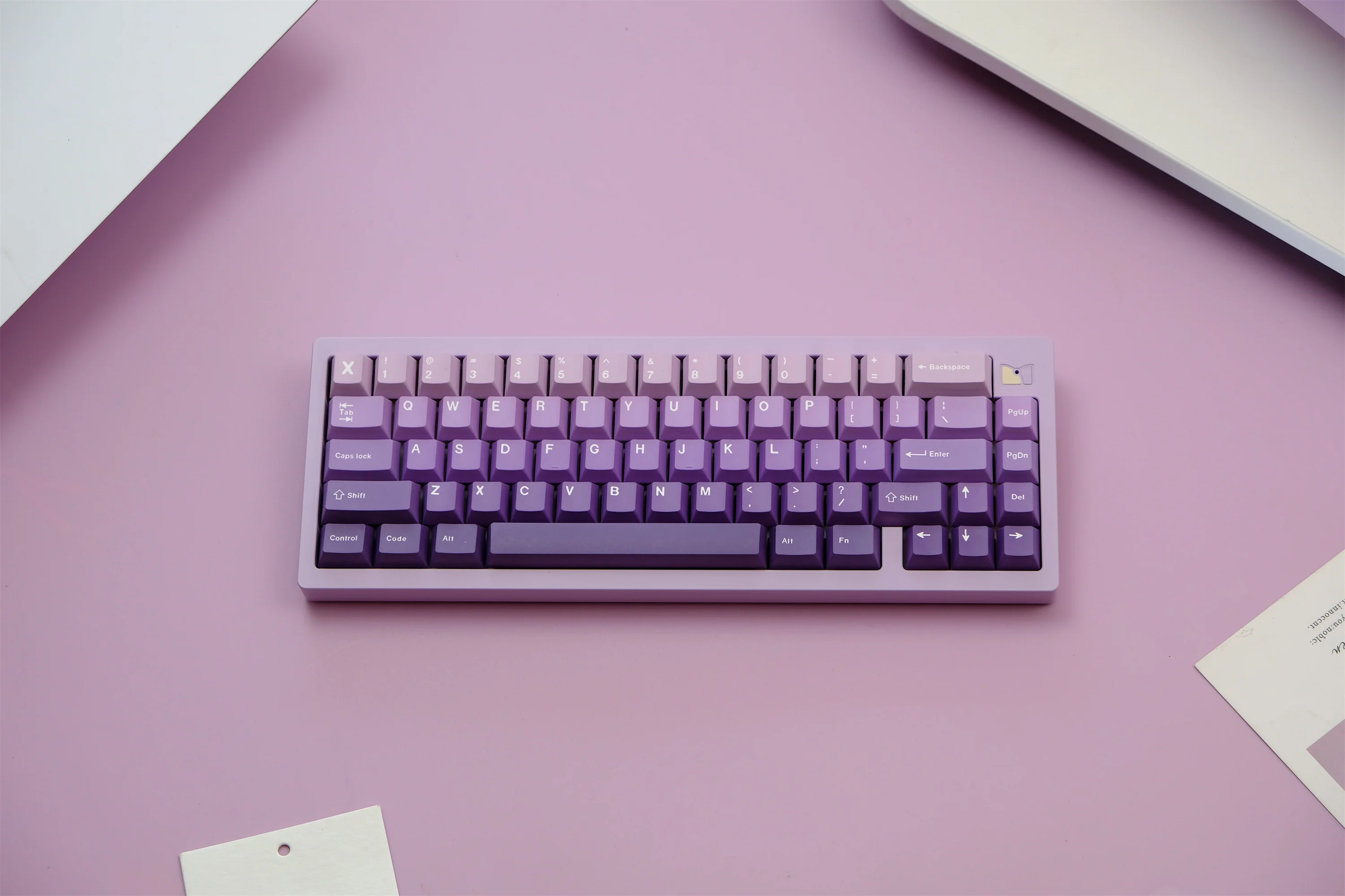 Lavender Keycap 147 Keys PBT Keycaps Cherry Profile DYE-SUB Personalized For Mechanical Keyboard