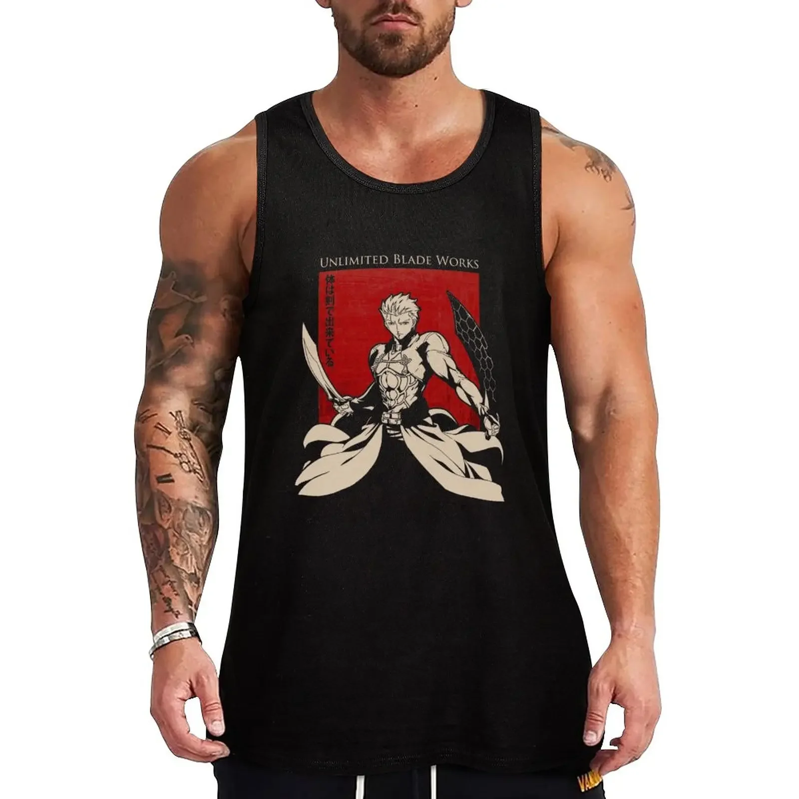 New EMIYA Unlimited Blade Works Tank Top men clothings bodybuilding