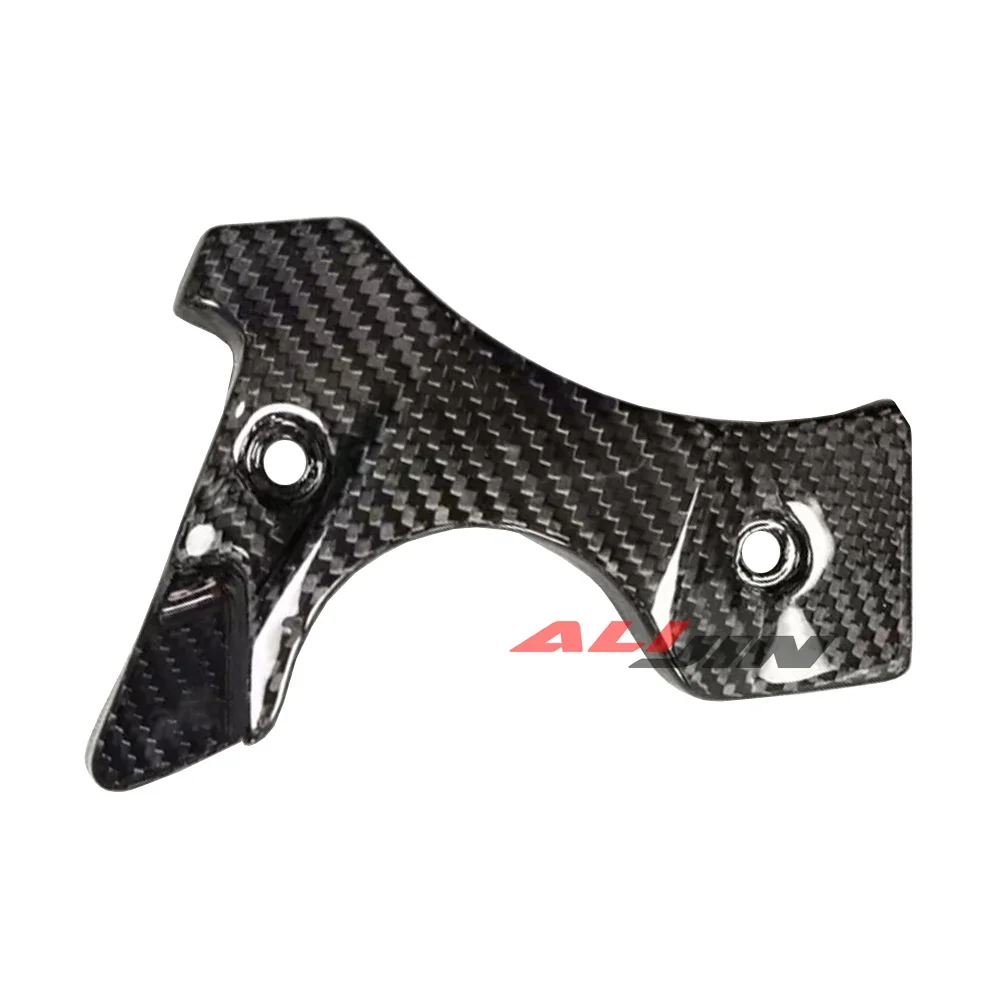 100% Carbon Fiber Left Right Engine Frame Cover Sprocket Case Cover Fairing Protector Cowling Panel CFMOTO 450SR CF450 2022 2023