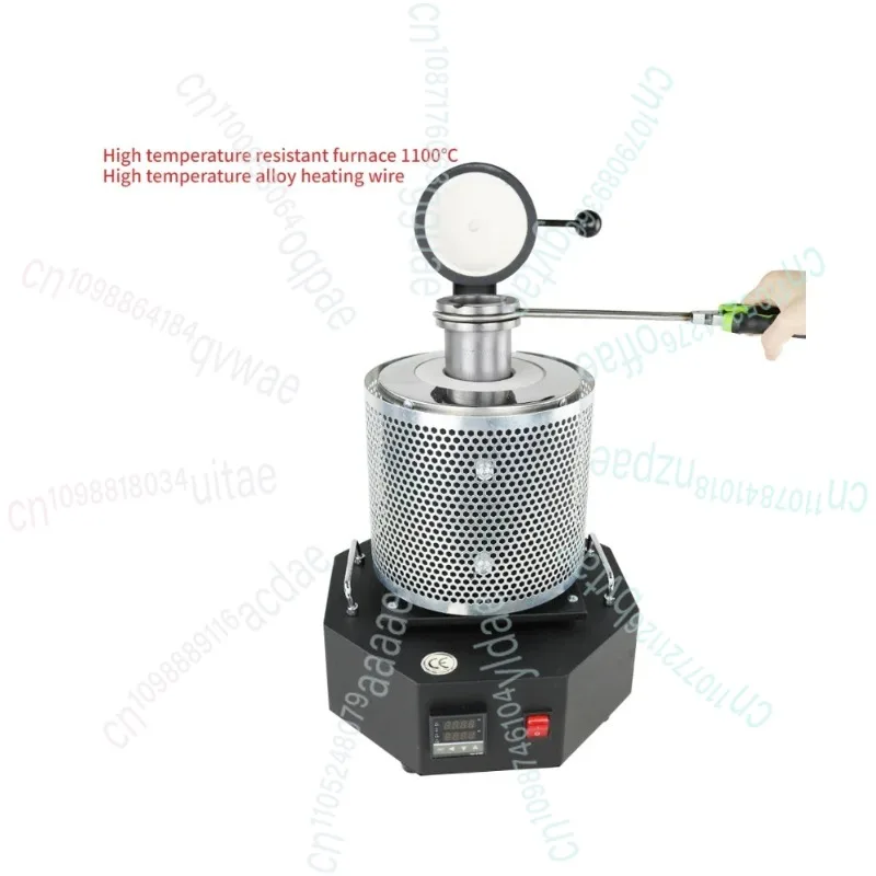 

Metal Digital Melting Furnace Machine with Mesh For Heating Casting Refining Metals Gold Silver Jewelry Casting Tool