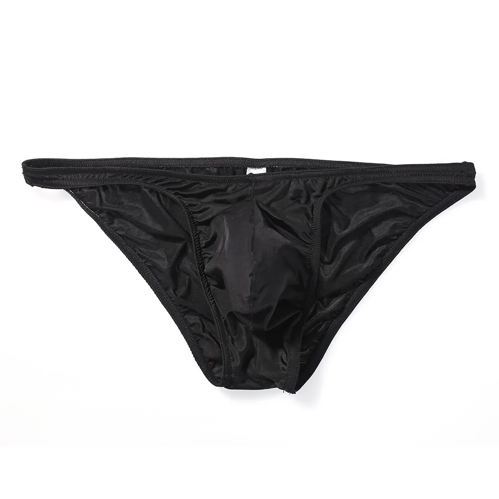 

Soft Briefs Underpants Underwear Bikini Breathable Bulge Pouch Comfortable Fashion Fashionable Ice Silk Men Sexy Briefs