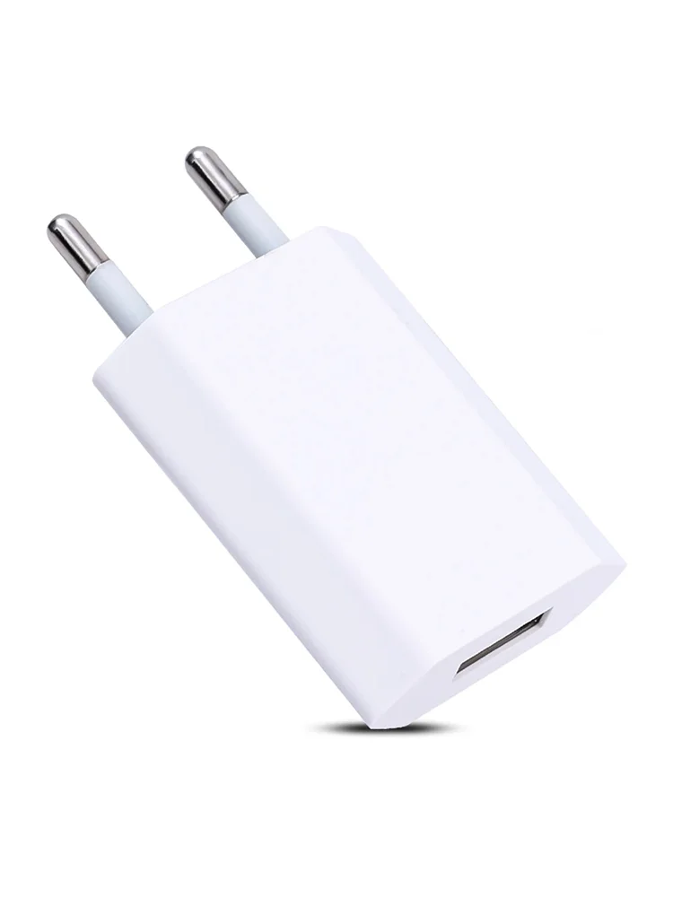 Nnbili-carregador de parede usb universal, adaptador de energia, 5v, 1a, plugue eu, para iphone,