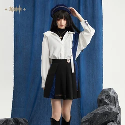 Officiële Echte Mihoyo Game Genshin Impact Zwerver Rok Shirt Wijde Pijpen Broek Balladeer Mode Blouse Doujin Fans Geschenken