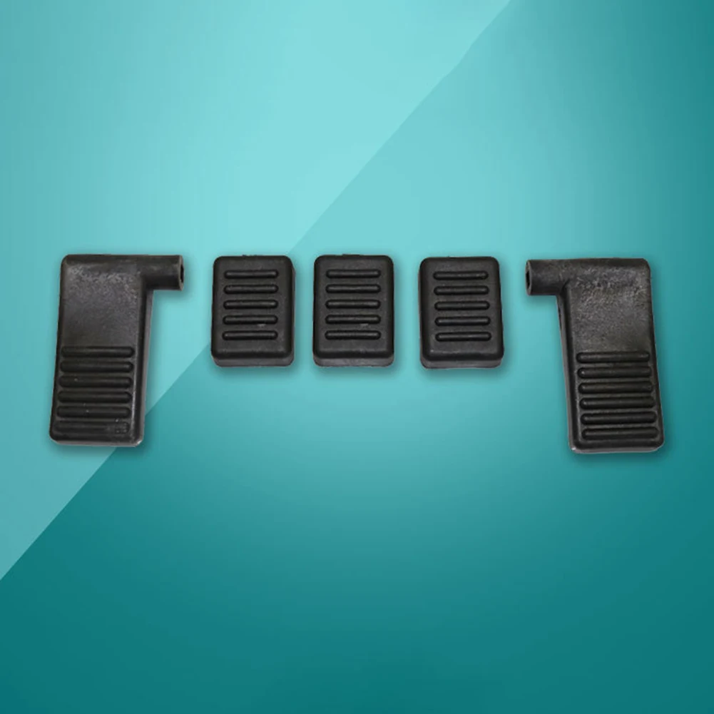 Replacement Pedal Pads 5pcs Nylon Material for Tire Changer Machines Supporting Car Wheel Tyre Repair and 8mm Hole Alignment