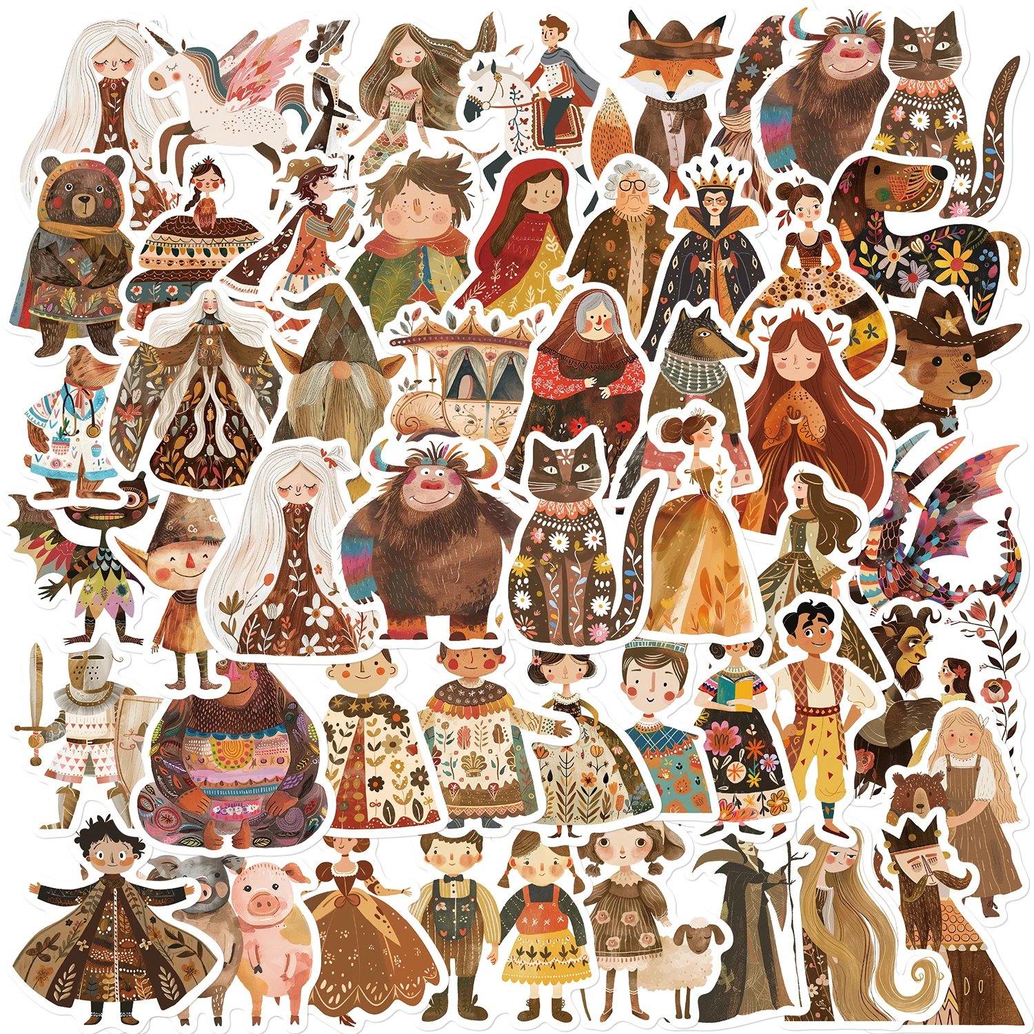 ملصقات لشخصيات القصص الخيالية للأطفال ، ملصق مقاوم للماء ، كاواي ، لاب توب ، جيتار ، حقيبة سفر ، دراجة ، سيارة ، دراجة نارية ، لعبة ، لطيفة ، 50 #1