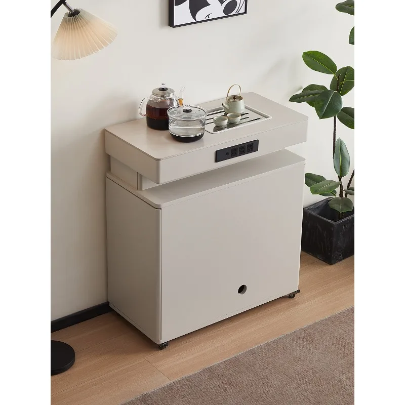 New household light luxury tea bar machine cabinet, integrated high-end intelligent mobile island cabinet, separate table