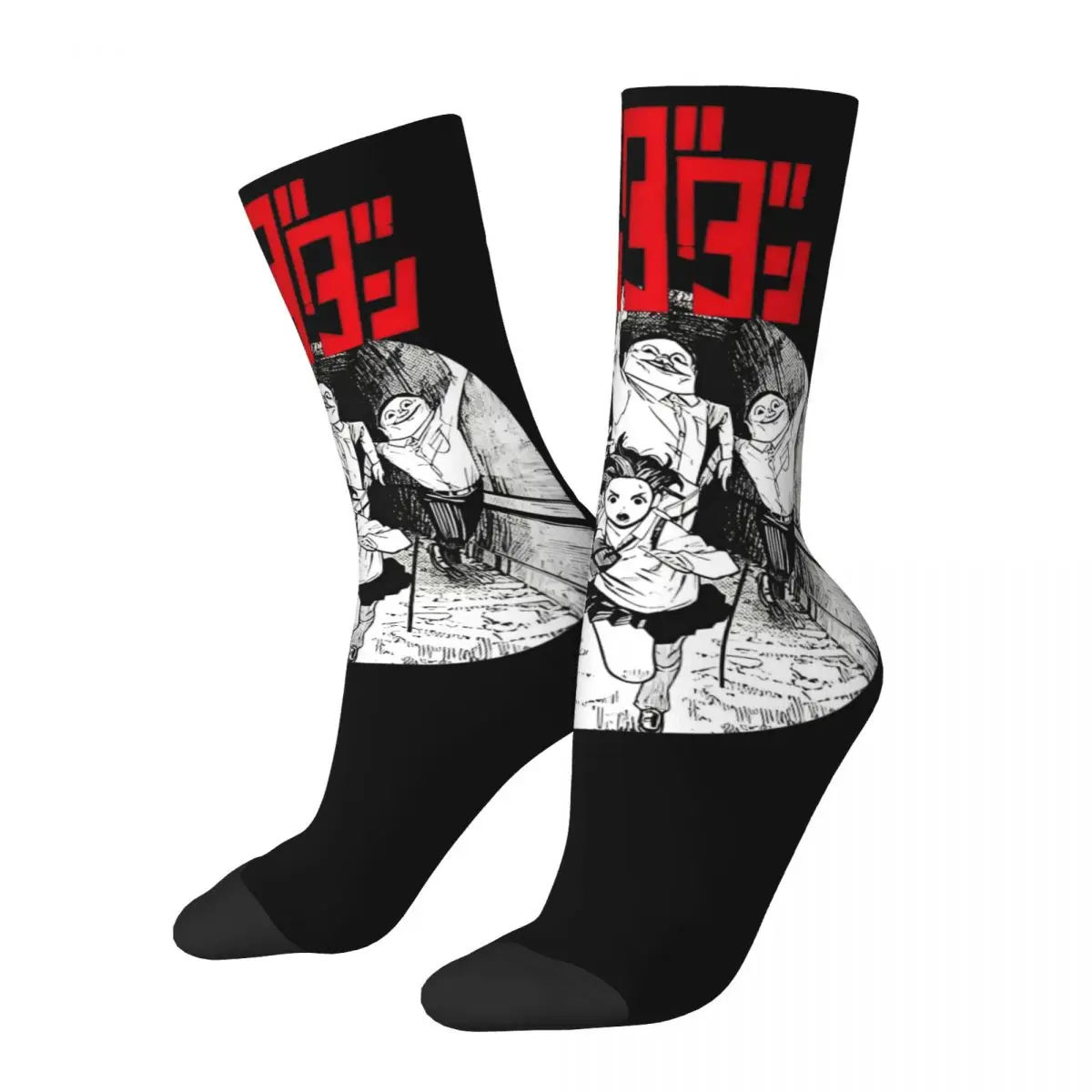 Dandadan Manga Ayase Running Socks Men Women Polyester Funny Happy Anime Socks Harajuku Spring Summer Autumn Winter Socks Gift