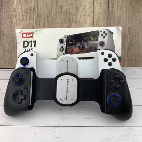 New BSP D11S Stretching Cooling Game Controller For SWITCH/Android/Apple-ios Tablet /PS3/PS4 Gamepad Streaming Dropshipping