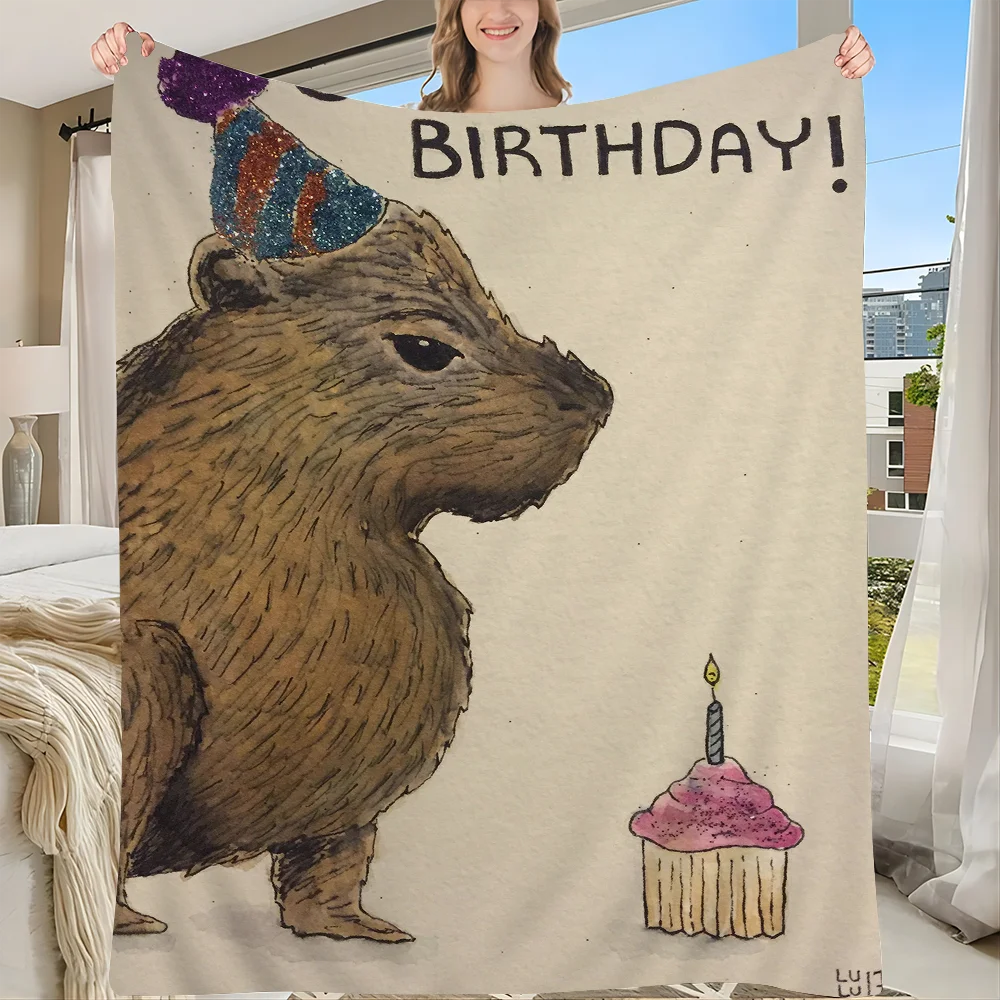 Capybara Hanging Bohemian Tapestry Hanging Tarot Hippie Wall Rugs Dorm Wall Hanging Home Decor