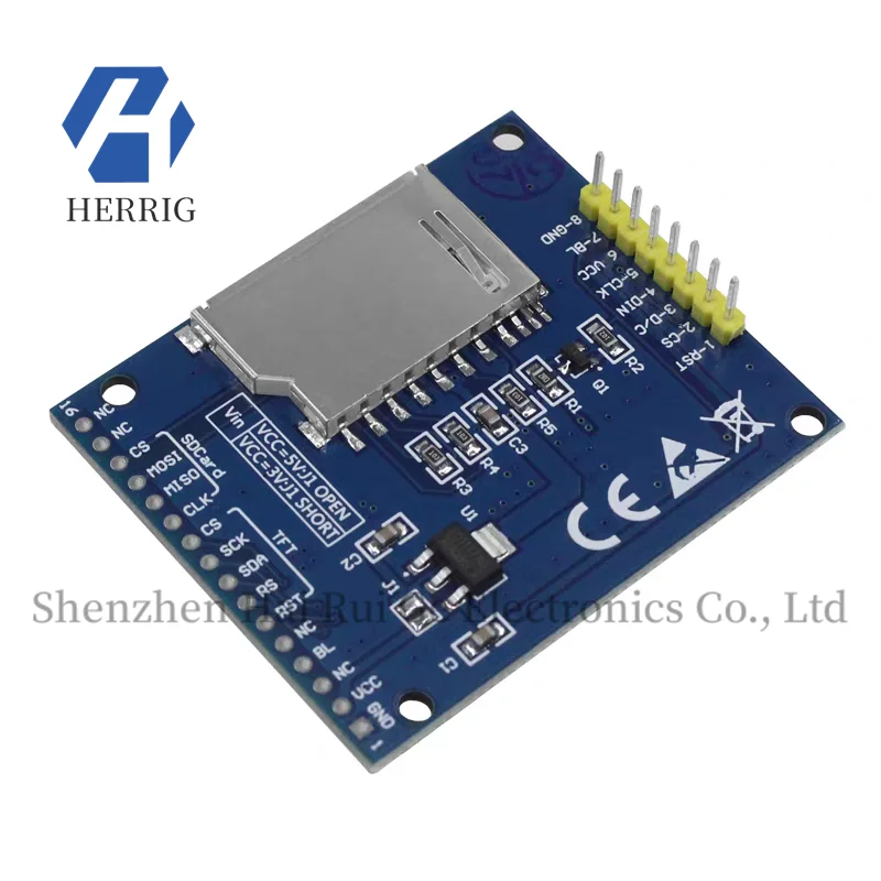 UNO R3/STM32 Modulo schermo LCD TFT da 1,8 pollici 51 schermo LCD microcontrollore schermo porta seriale SPI