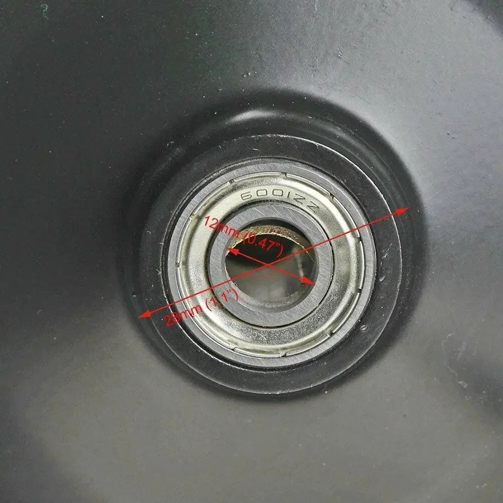 4.10-6 4.10x6 Wheel Rim 6 inch Front Tire for Mower Go kart ATV Quad bike image 3