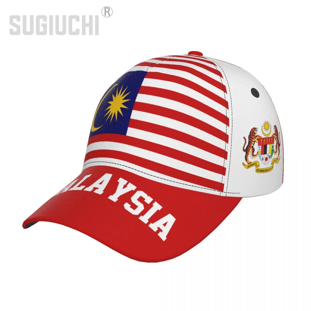 

Unisex Malaysia Flag Malaysian Adult Baseball Cap Patriotic Hat for Baseball Soccer Fans Men Women