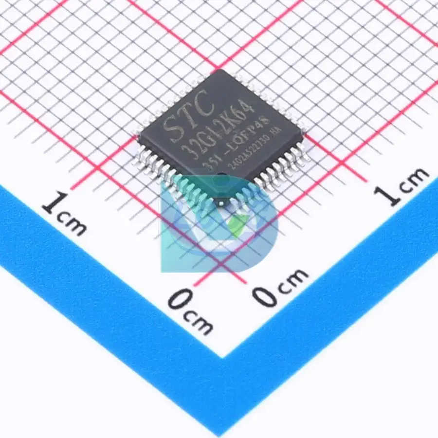 STC32G12K64-35I-LQFP48 51Series LQFP-48(7x7) Microcontrollers (MCU/MPU/SOC) chips New original